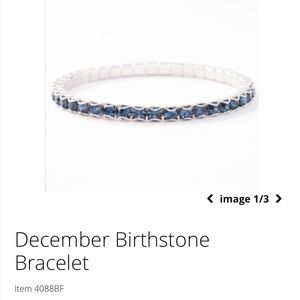 December Touchstone Swarovski Crystal bracelet